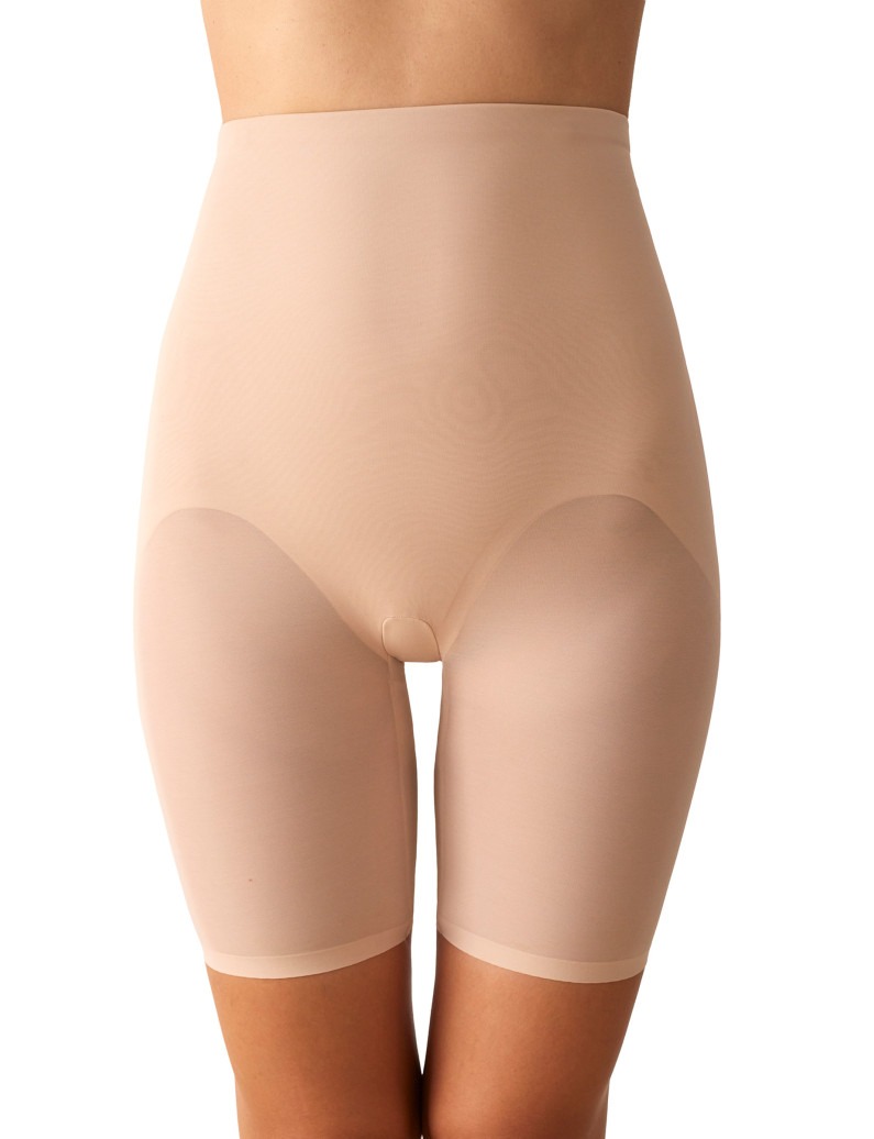 Slip Modellante a Pantaloncino in Tessuto Control con Effetto Push-Up Posteriore - immagine 2