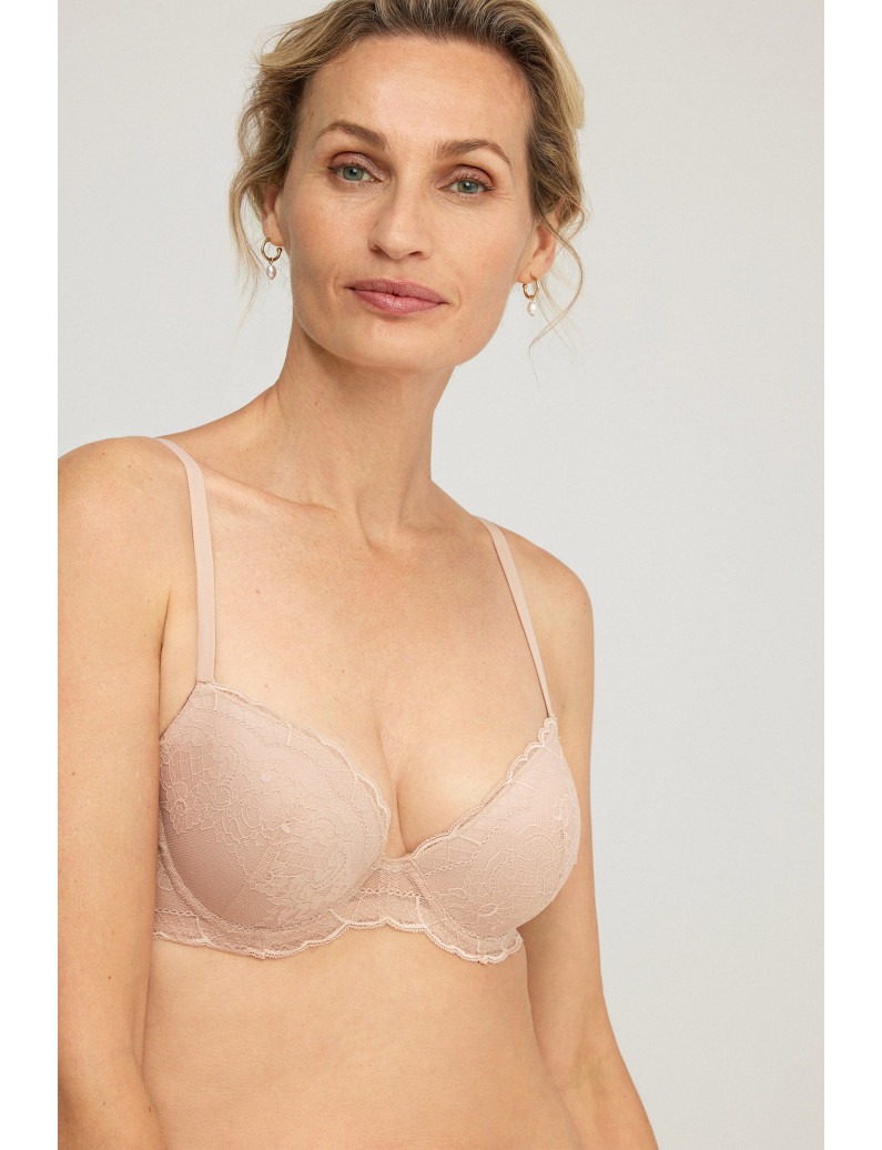 Reggiseno Push-Up con Ferretto in Pizzo - immagine 3